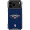 NBA New Orleans Pelicans Distressed iPhone 17 Pro Max Clear Case