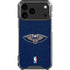 NBA New Orleans Pelicans Distressed iPhone 17 Pro Max Clear Case