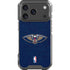 NBA New Orleans Pelicans Distressed iPhone 18 Pro Clear Case