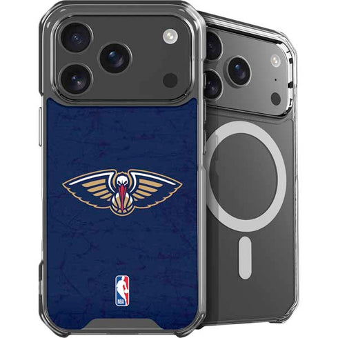 NBA New Orleans Pelicans Distressed iPhone 18 Pro Max MagSafe Case