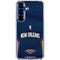 NBA New Orleans Pelicans Jersey Galaxy S25 FE Clear Case