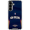 NBA New Orleans Pelicans Jersey Galaxy S26 Clear Case