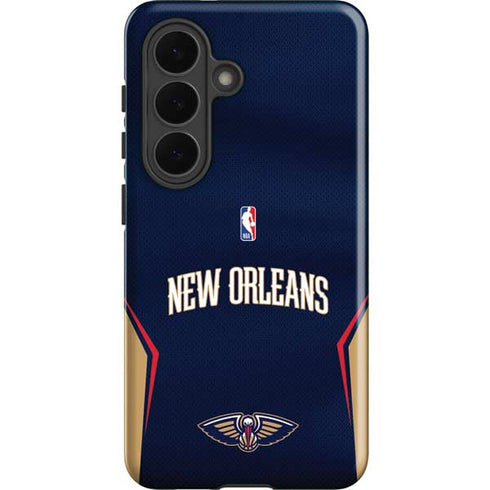 NBA New Orleans Pelicans Jersey Galaxy S26 Plus Impact Case