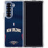 NBA New Orleans Pelicans Jersey Galaxy Z Fold7 Clear Case