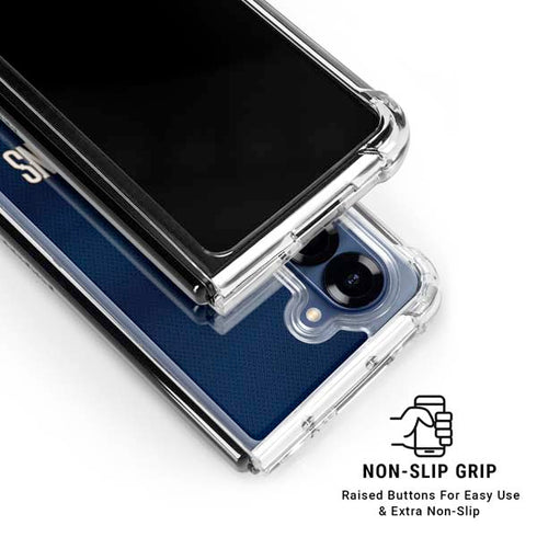 NBA New Orleans Pelicans Jersey Galaxy Z Fold7 Clear Case