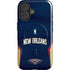 NBA New Orleans Pelicans Jersey iPhone 16 Magsafe Impact Case