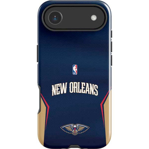 NBA New Orleans Pelicans Jersey iPhone 17 Air Impact Case