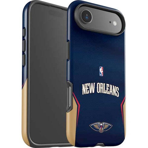 NBA New Orleans Pelicans Jersey iPhone 17 Air Impact Case