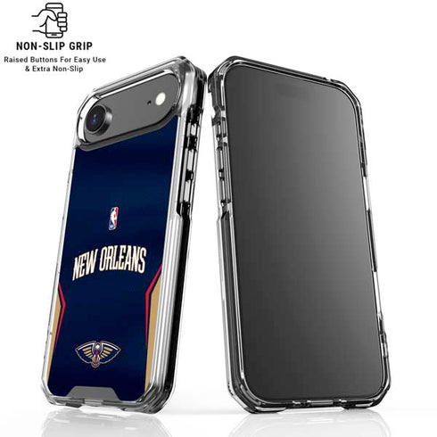 NBA New Orleans Pelicans Jersey iPhone 17 Air MagSafe Case