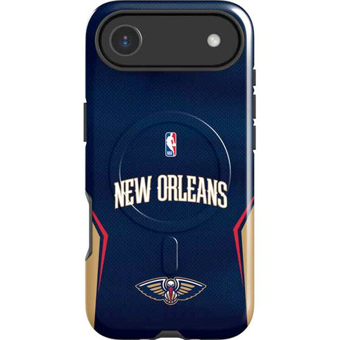 NBA New Orleans Pelicans Jersey iPhone 17 Air Magsafe Impact Case