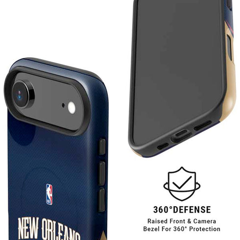 NBA New Orleans Pelicans Jersey iPhone 17 Air Magsafe Impact Case