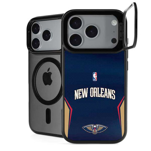 NBA New Orleans Pelicans Jersey iPhone 18 Pro Kickstand Case