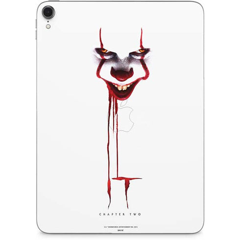 Warner Bros IT Volume 2 Pennywise Bloody Apple iPad Pro Skin