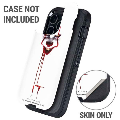 Warner Bros IT Volume 2 Pennywise Bloody Otterbox Defender iPhone Skin
