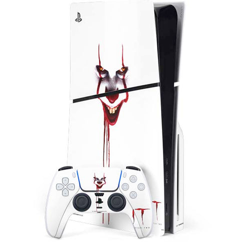 Warner Bros IT Volume 2 Pennywise Bloody PlayStation PS5 Skins
