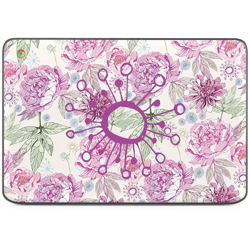 Peony HP Chromebook Skin