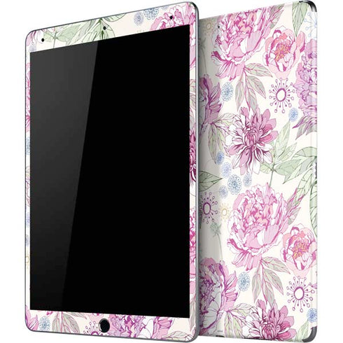 Peony iPad Skins