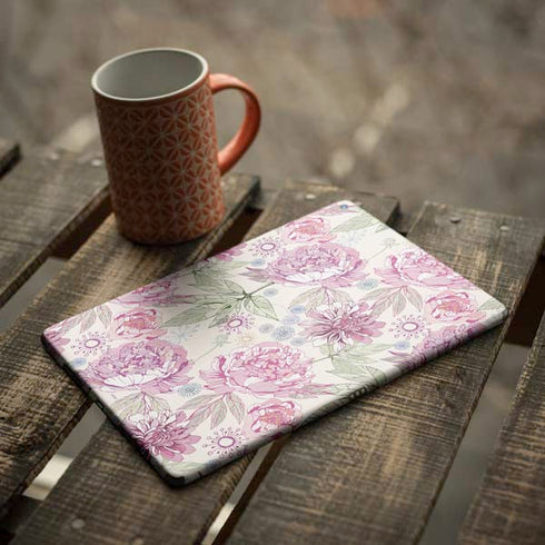Peony iPad Skins