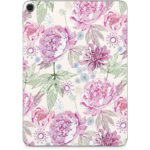 Peony Apple iPad Pro Skin