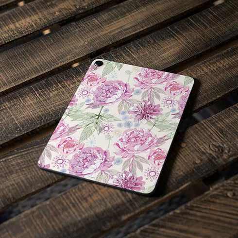 Peony Apple iPad Pro Skin