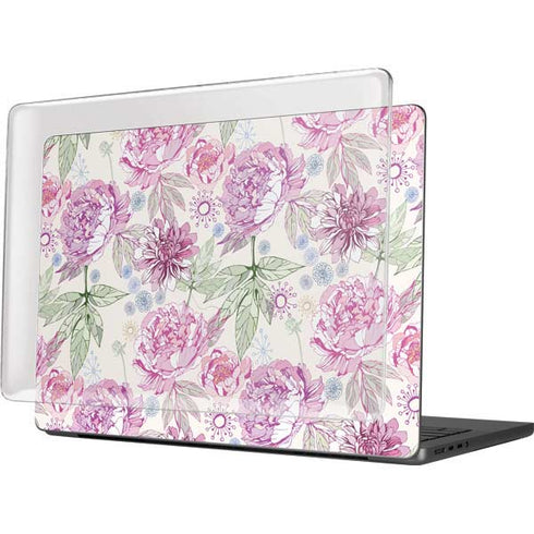 Peony MacBook Pro 14in (2021-24) Case plus Skin