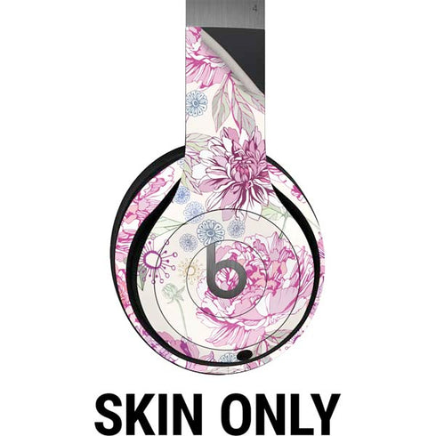 Peony Beats Solo 4 Wireless Headphones Skin