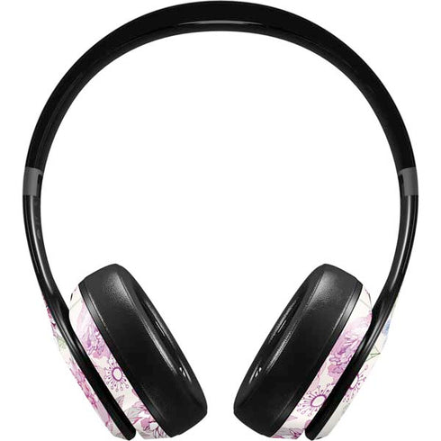 Peony Beats Solo 4 Wireless Headphones Skin