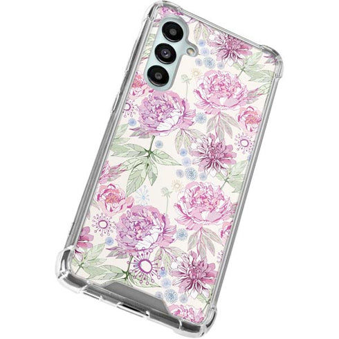 Peony Galaxy A16 5G Clear Case