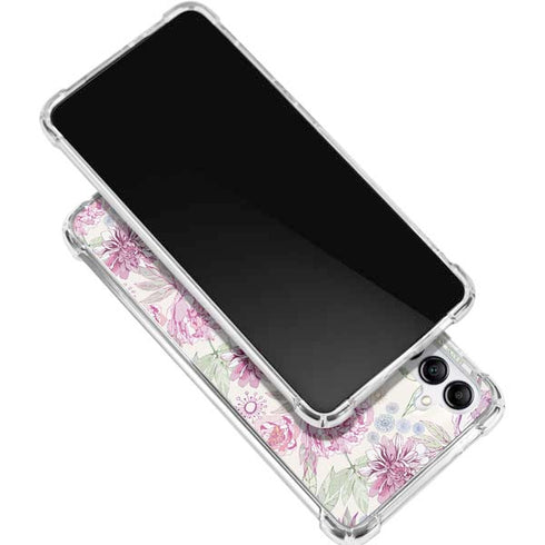 Peony Galaxy A16 5G Clear Case