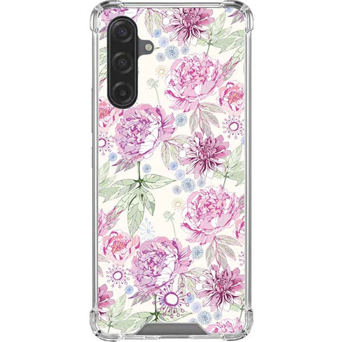 Peony Galaxy A17 Clear Case