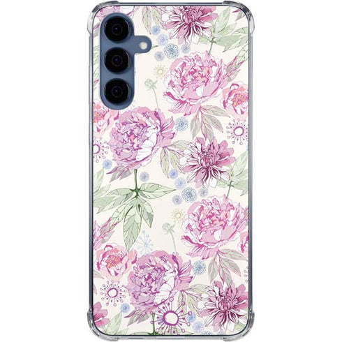 Peony Galaxy A35 5G Clear Case