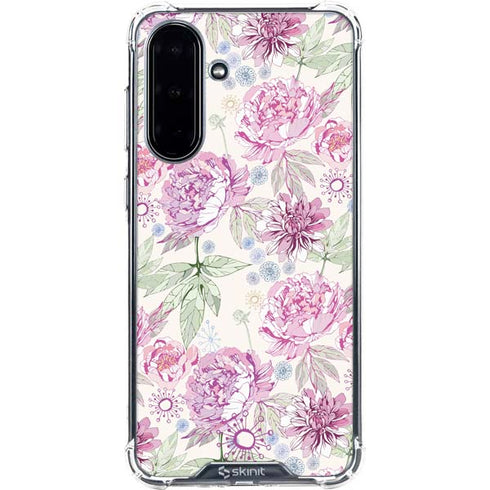 Peony Galaxy A36 5G Clear Case