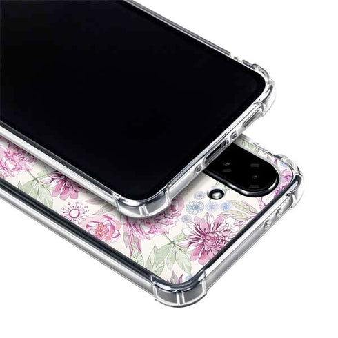 Peony Galaxy A36 5G Clear Case