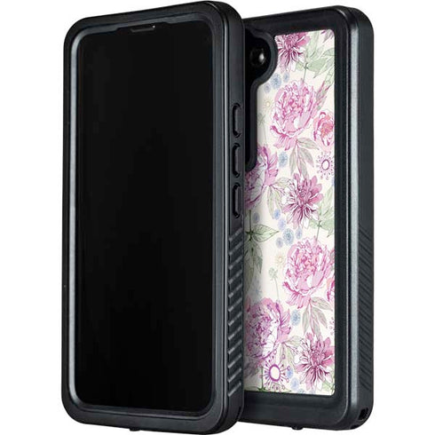 Peony Galaxy S24 Waterproof Case
