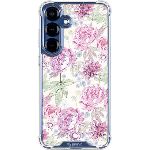 Peony Galaxy S25 FE Clear Case