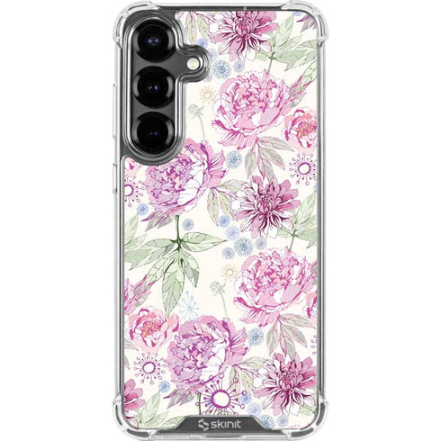 Peony Galaxy S26 Plus Clear Case