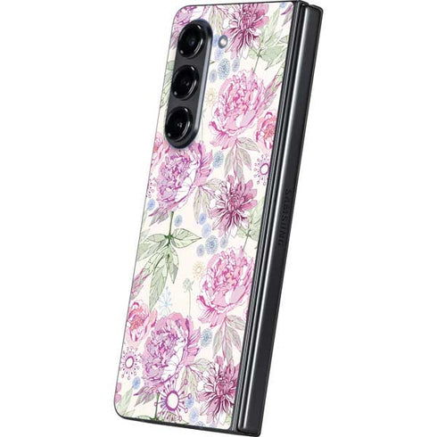 Peony Galaxy Z Fold5 5G Skin