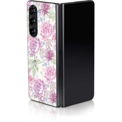 Peony Galaxy Z Fold5 5G Skin