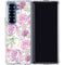Peony Galaxy Z Fold7 Clear Case