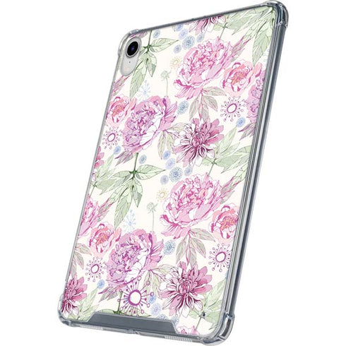 Peony iPad 11th Gen (2025) Clear Case