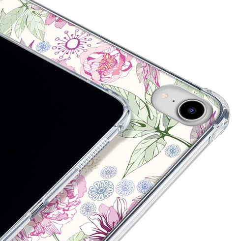 Peony iPad 11th Gen (2025) Clear Case