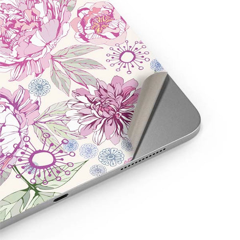Peony Apple iPad Air Skin