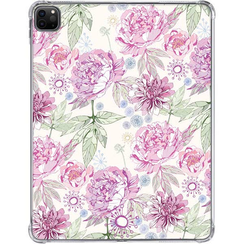 Peony iPad Pro 11in (2024) Clear Case