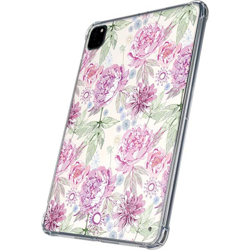 Peony iPad Pro 11in (2024) Clear Case