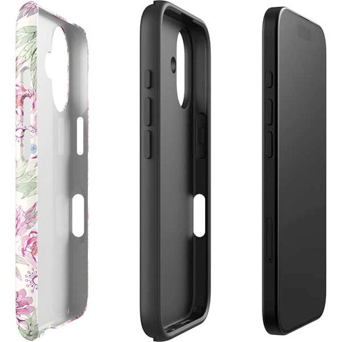 Peony iPhone 16 Impact Case