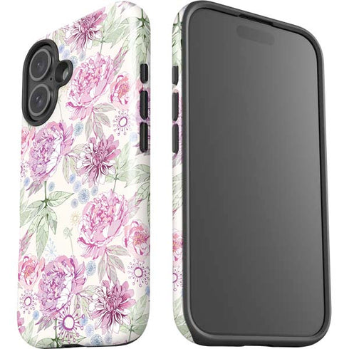 Peony iPhone 16 Impact Case