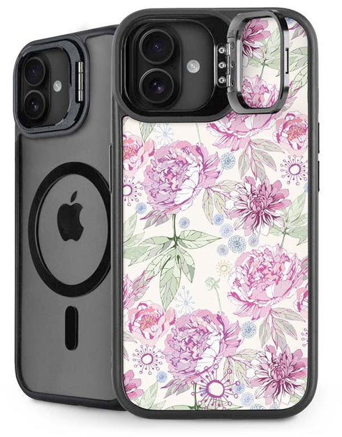 Peony iPhone 16 Kickstand Case