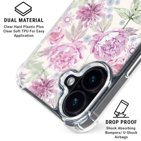 Peony iPhone 16 MagSafe Case