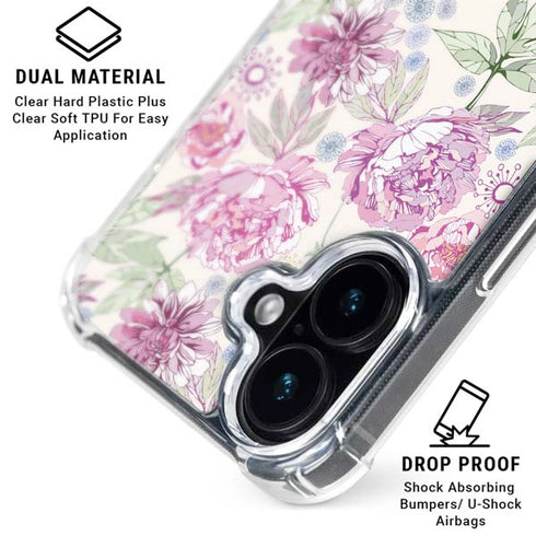Peony iPhone 16 Plus MagSafe Case