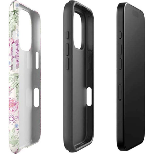 Peony iPhone 16 Pro Impact Case